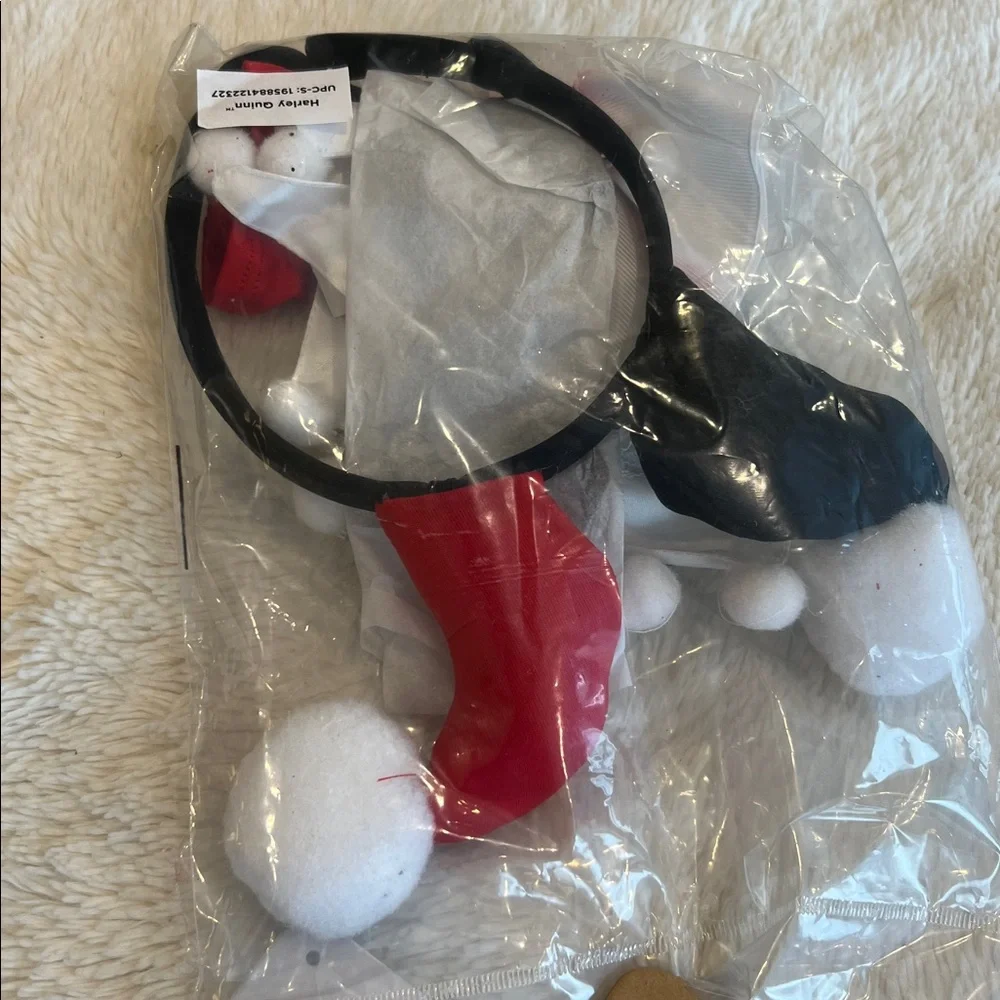 Harley Quinn Girls Costume / Red/Black/White small 6/6X